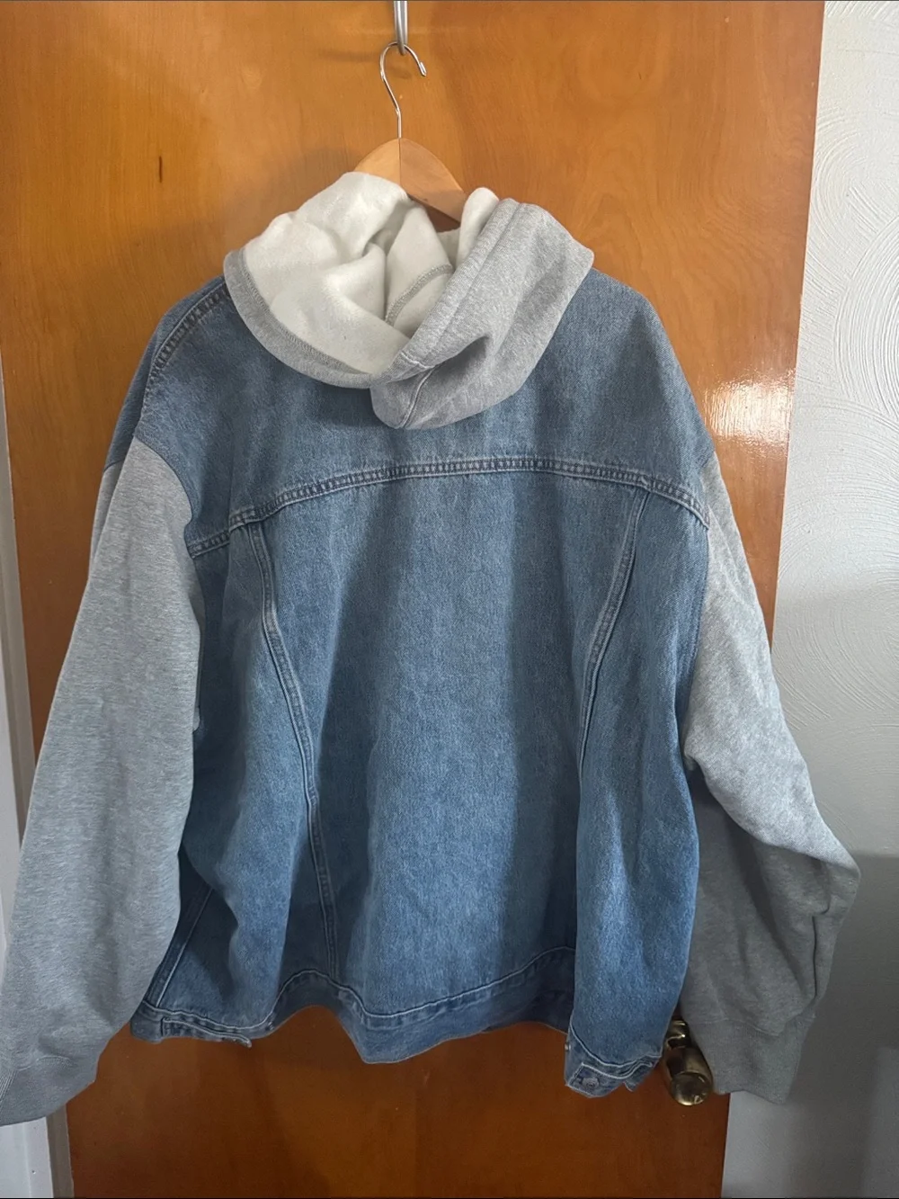 Levis Jean Jacket Mens 4X Hooded 4XL